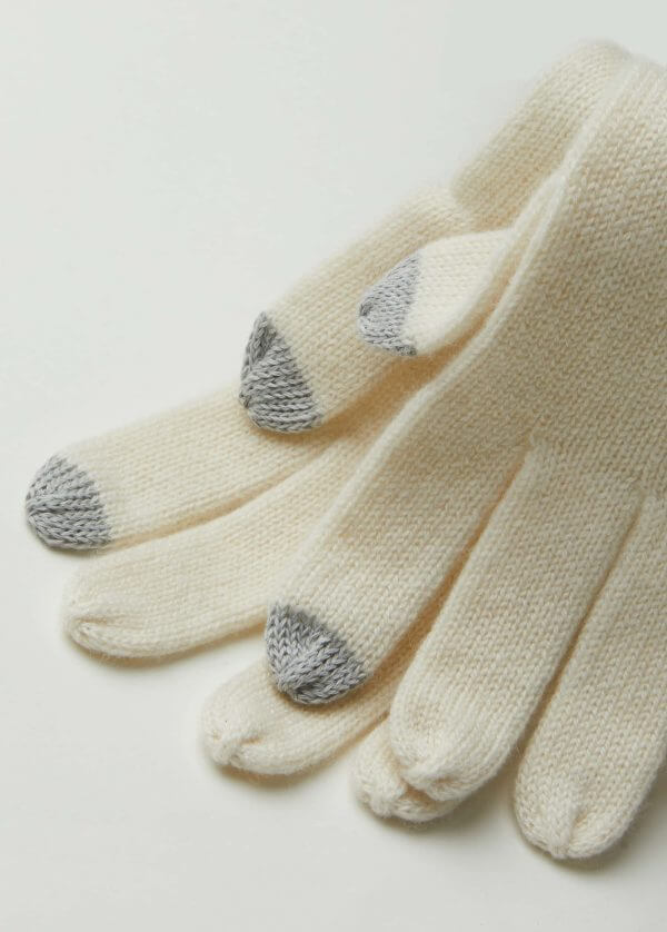 CGS21-024 Gloves - 100% Cashmere - 图片 4